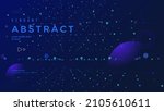 metaverse abstract background.... | Shutterstock .eps vector #2105610611