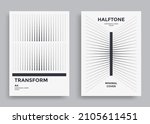 abstract halftone minimal... | Shutterstock .eps vector #2105611451