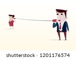 communications  man and woman... | Shutterstock .eps vector #1201176574