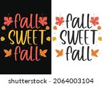 fall sweet fall t shirt design... | Shutterstock .eps vector #2064003104