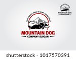 Mountain Dog Logo. The Vector...