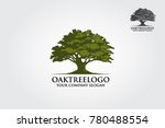 Oak Tree Logo Illustration....