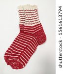woolen socks from merino wool... | Shutterstock . vector #1561613794