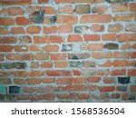 brick wall  basement of the... | Shutterstock . vector #1568536504