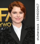 Small photo of Beverly Hills- NOV 03: Jessie Buckley arrives for the 23rd Annual Hollywood Film Awards on November 03, 2019 in Beverly Hills, CA