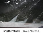 Squeegee Frosted Windshield In...
