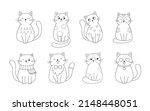 Cute Cats Collection. Domestic...