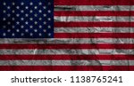 flag of america on background... | Shutterstock . vector #1138765241