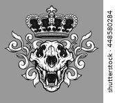 The Crown And The Lion Skull....