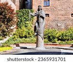 Small photo of Tarnow, Poland - May 9, 2023: Statue dedicated to the King of Poland from 1320 to 1333, and duke of several of the provinces and principalities in the preceding years.