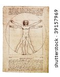 Da Vinci's Vitruvian Man From...
