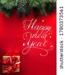 new year card  postcard ... | Shutterstock . vector #1780373561