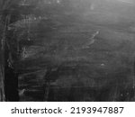 Small photo of Black Blackboard Chalkboard texture.Empty blank dark dirty school board wall banner background backdrop with traces of chalk for text.School,Cafe,bakery,restaurant menu template wallpaper.Lettering.