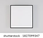 realistic poster frame 3d... | Shutterstock . vector #1827099347