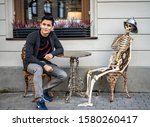 Riga  latvia   2019 skeleton...