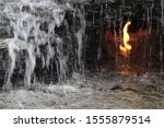 Eternal Flame Water Fall And...