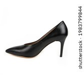 Black Leather Women's Shoes...