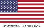 usa american flag huge size... | Shutterstock . vector #1570811641