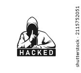 mysterious and anonymous hacker ... | Shutterstock .eps vector #2115752051