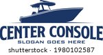 Center Console Boat Logo....