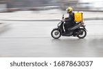 Couriers carry out orders for the delivery of goods