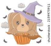 halloween illustration of an... | Shutterstock .eps vector #2159975911