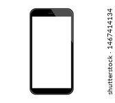 black smartphone with white... | Shutterstock .eps vector #1467414134