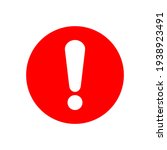 white exclamation mark sign on... | Shutterstock .eps vector #1938923491