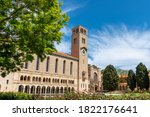 Winthrop Hall located at the University of Western Australia, in Perth, Australia