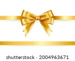 shiny color satin ribbon on... | Shutterstock .eps vector #2004963671