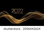 2022 new year abstract shiny... | Shutterstock .eps vector #2056442624
