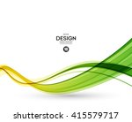 Abstract Color Wave Design...