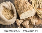 Wholegrain Bread from Whole Wheat, Rye and Flax Seeds, Wheat and  Whole Wheat Biscuits.