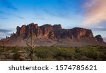 Superstition Mountain From...