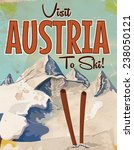 Visit Austria To Ski Vintage...