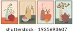 set of wall art paintings.... | Shutterstock .eps vector #1935693607