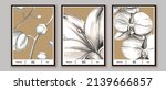 set of botanical posters ... | Shutterstock .eps vector #2139666857