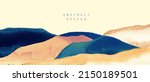 mountain  hills  sea vector... | Shutterstock .eps vector #2150189501