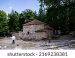 Small photo of soko banja,serbia 14.6.2022:Turkish bath, amam, built in the 15th century. Soko banja, spa center, Serbia.