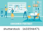 consumer portrait analytics in... | Shutterstock .eps vector #1633546471