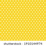 seamless pattern white dots on... | Shutterstock .eps vector #1910144974