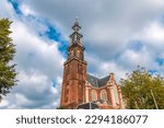 Small photo of The Westerkerk, Western Church is a Reformed church within Dutch Protestant Calvinism in central Amsterdam, Netherlands.