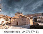 Small photo of Prizren, Kosovo - 6 FEB 2024: The Cathedral of Our Lady of Perpetual Succour is a Roman Catholic cathedral in Prizren, seat of the Albanian Roman Catholic Diocese of Prizren - Pristina