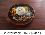Hotplate Chicken Pepper Rice with Egg
