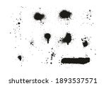 spray paint elements mix of... | Shutterstock .eps vector #1893537571