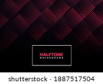 abstract halftone lines... | Shutterstock .eps vector #1887517504