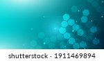 abstract hexagon pattern... | Shutterstock .eps vector #1911469894