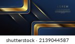 abstract template dark blue... | Shutterstock .eps vector #2139044587