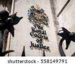 Small photo of The Royal Courts of Justice, London. Also known as The Law Courts, the building houses the High Court and Court of Appeal.