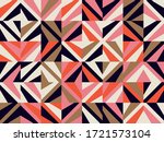 mid century geometric abstract... | Shutterstock .eps vector #1721573104
